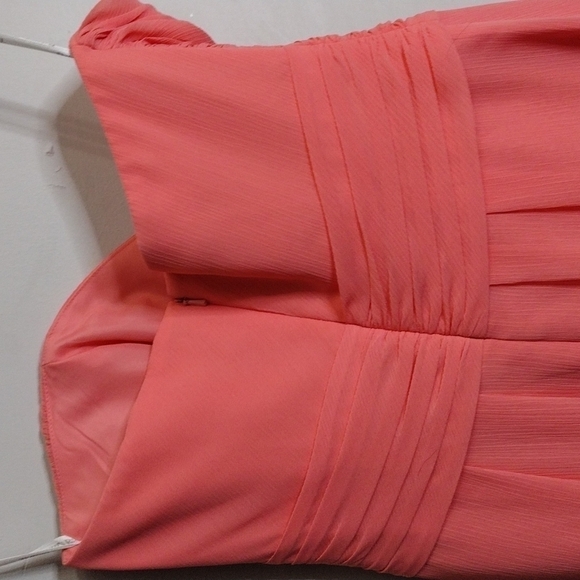 David's Bridal Bridesmaids Strapless dress Size 4 Style F14847 - Picture 7 of 8